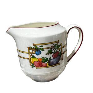 Villeroy & Boch Mon Jardin Creamer Porcelain Fruit Design Dishwasher Safe